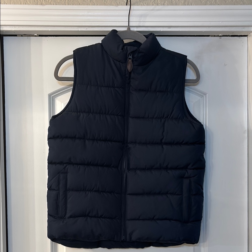 Gymboree Boys navy puffer vest